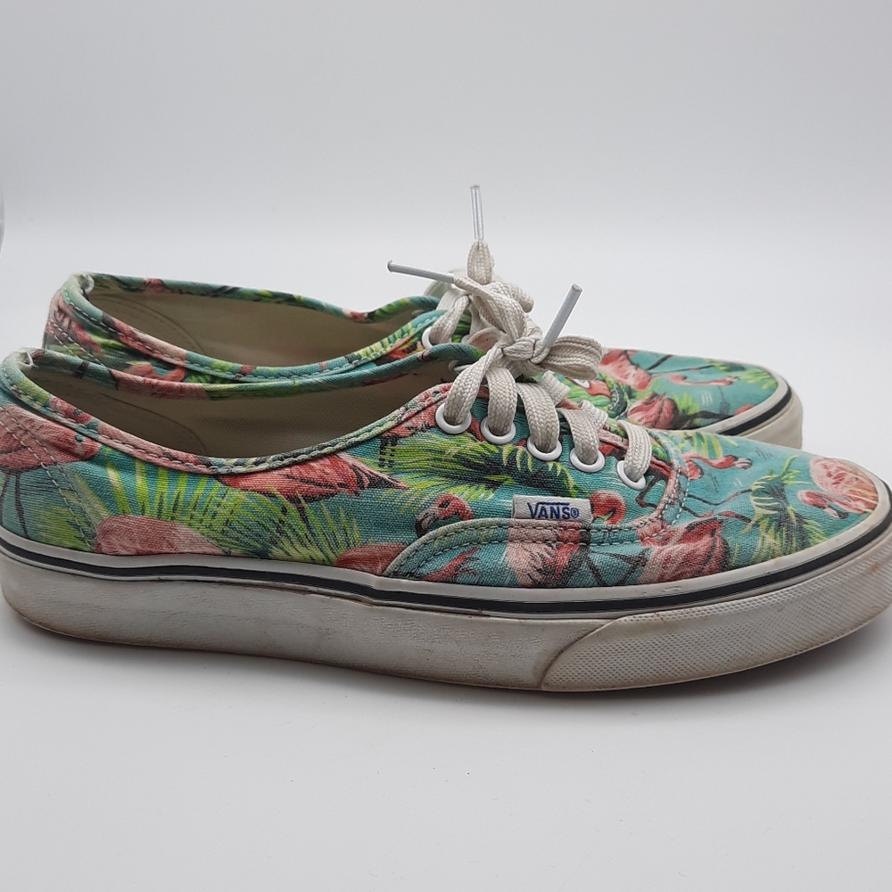 Vans Low Top Sneakers Flamingos Men's 7.5 Women's 9